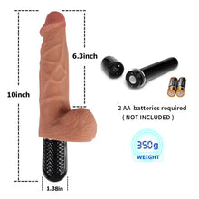 Load image into Gallery viewer, 10 Frequency Handheld Electric Vibrating Dildo