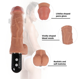10 Frequency Handheld Electric Vibrating Dildo