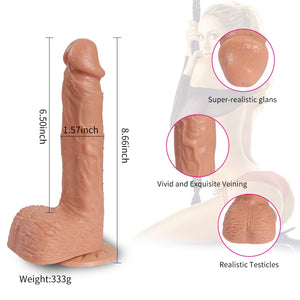 Automatic Stretching Lounger Dildo 10 Frequencies