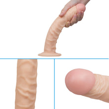 Load image into Gallery viewer, Longer &amp; Thinner Realistic Dildo 10in