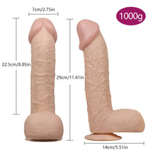 Load image into Gallery viewer, Huge and Fat Dildo 11.8in