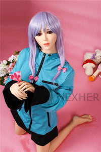 Anime Style Lifesize Love Doll with Red Eyes