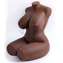 Carica l'immagine nel visualizzatore della galleria, Doll Sex Torso Nero/Caffè da 61.7lbs