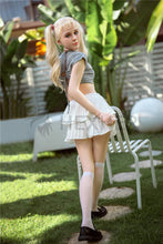 Afbeelding in Gallery-weergave laden, Flat Breasts Silicone Sex Doll 4.9FT Tall