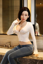 Carica l'immagine nel visualizzatore della galleria, Long Hair TPE Sex Doll Chinese 5.45FT with Silicone Head