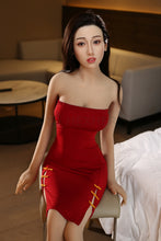 Carica l'immagine nel visualizzatore della galleria, Long Hair TPE Sex Doll Chinese 5.45FT with Silicone Head