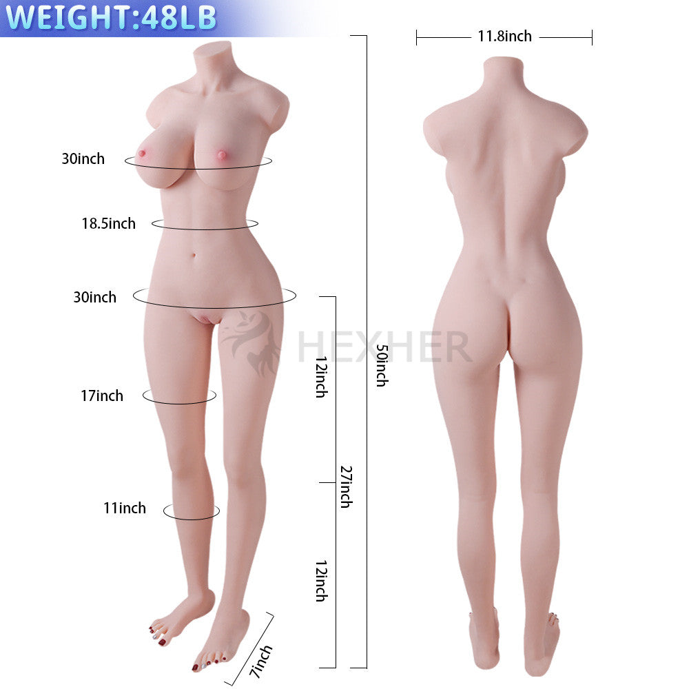 Realistic Full-Body Sex Doll with Legs Headless Design for Ultimate Customization HEXHER Sex Dolls Realistic Full-Body Sex Doll with Legs Headless Design for Ultimate Customization HEXHER Sex Dolls