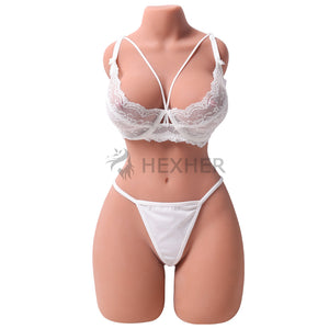 2 Colors Torso Sex Doll without Head - Gia
