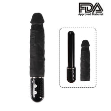 Load image into Gallery viewer, 10 Frequency 2 IN 1 Electric Vibrating Dildo - Black
