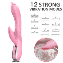 Load image into Gallery viewer, 12 Strong Vibrating Modes Clitoral Vibrator