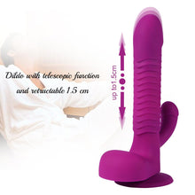 Load image into Gallery viewer, Remote Control 6 Modes &amp; Rotary Clitoral Vibrator