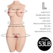 Indlæs billede til gallerivisning Half Body Sex Doll Toros med realistisk fisse