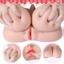 Indlæs billede til gallerivisning Big Boobs TPR Doll Oral Job and Vagina Sex