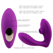 Carica l&#39;immagine nel visualizzatore di Gallery, Vagina Sucking Vibrator 10 Speeds Vibrating Modes