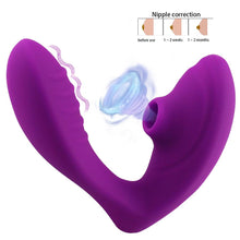 Load image into Gallery viewer, Vagina Sucking Vibrator 10 Speeds Vibrating Modes