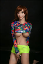 Afbeelding in Gallery-weergave laden, 158 cm slanke taille sekspop met gemiddelde borst