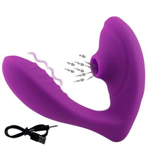 Afbeelding in Gallery-weergave laden, Vagina Sucking Vibrator 10 Speeds Vibrating Modes