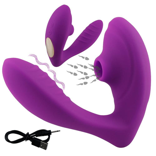 Vagina Sugende Vibrator 10 hastigheder Vibrerende tilstande